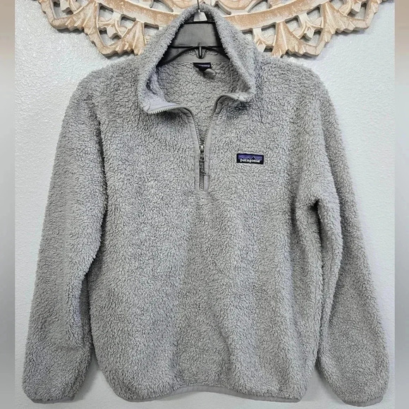 Patagonia Los Gatos Fleece 1/4 Zip Salt Grey - Picture 2 of 10